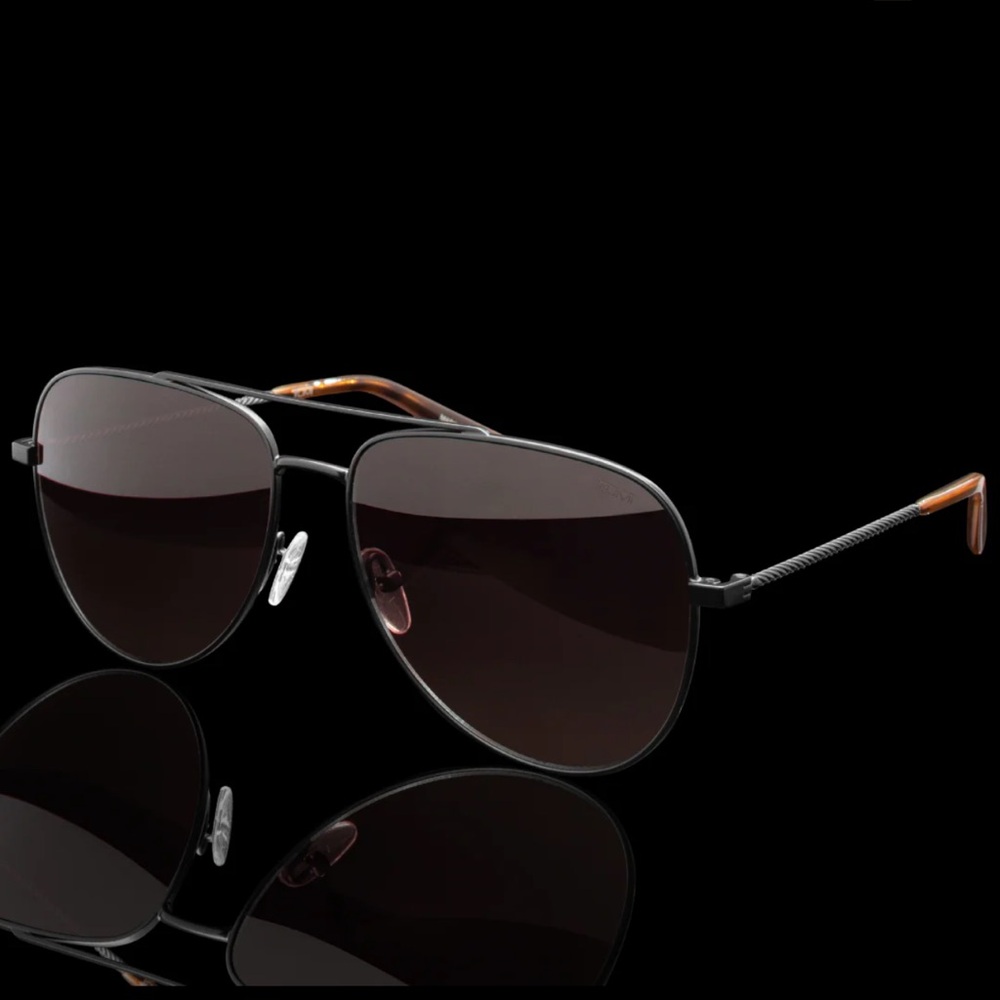 TUMI UNISEX De Rigo REM STU008 Aviator Polarized Sunglasses - Picture 2 of 11